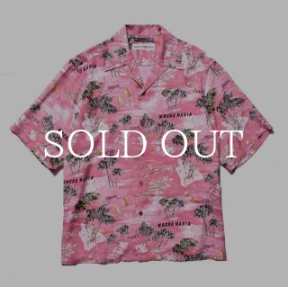 MINEDENIM WACKOMARIA × MINEDENIM Hawaiian Shirt 24MND-WM001