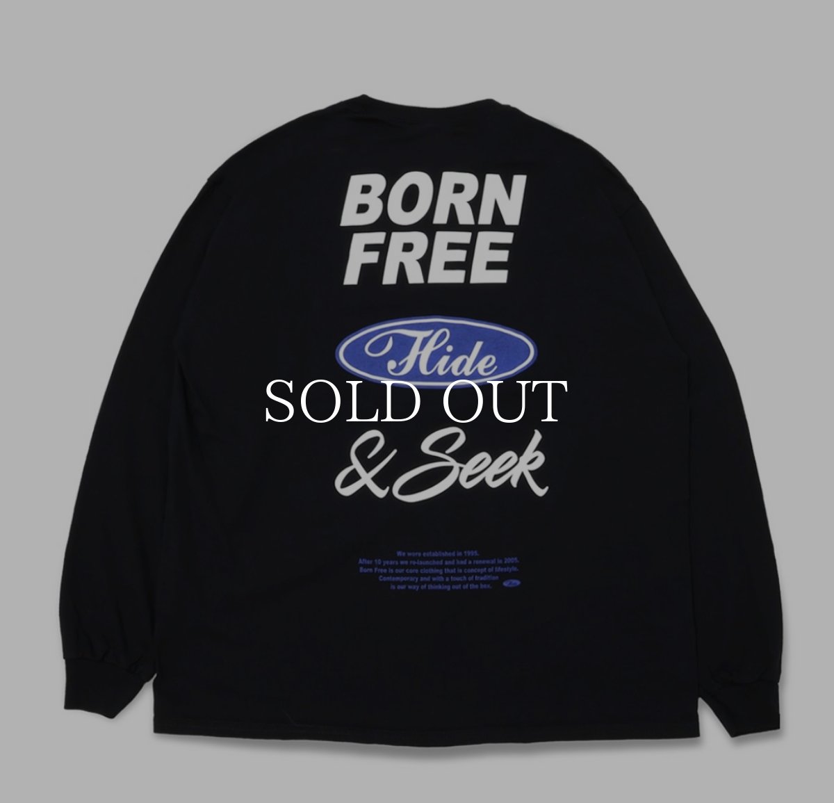 画像2: HideandSeek  Racing L/S Tee (2)