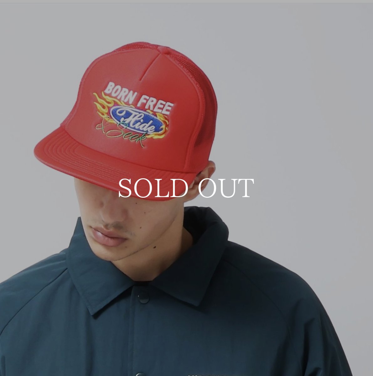 画像4: HideandSeek  Racing Mesh CAP (4)