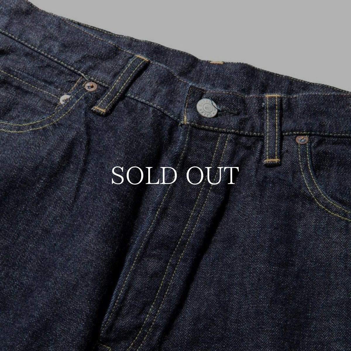 画像3: CALEE  VINTAGE REPRODUCT STRAIGHT DENIM PANTS (3)