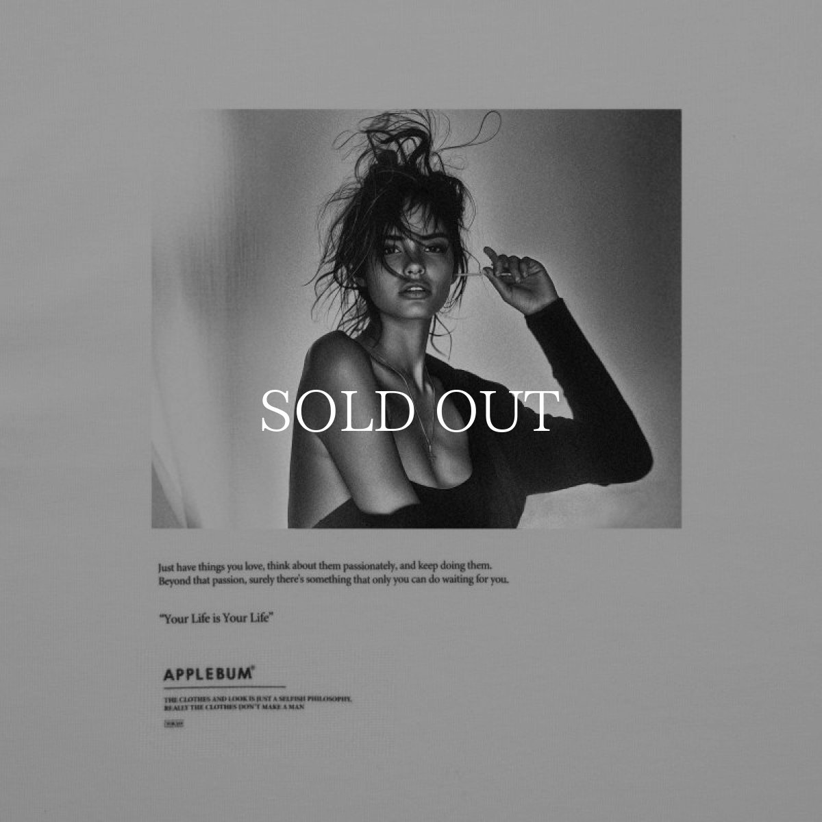 画像4: APPLEBUM  "Ear Pick Girl" T-shirt (4)