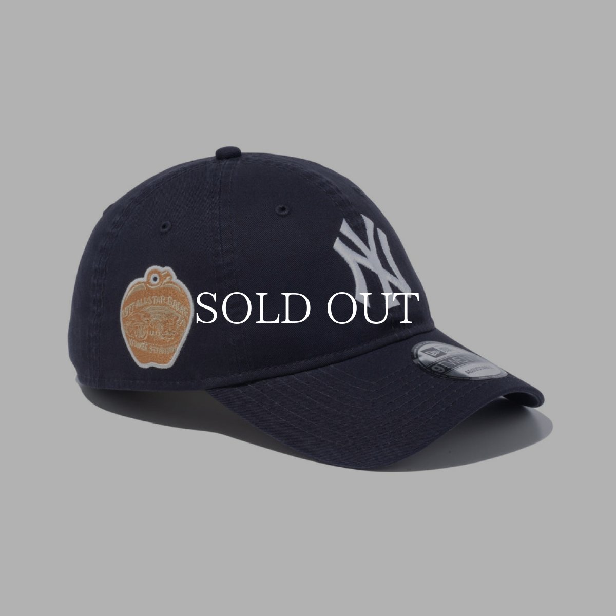 画像1: NEW ERA  9TWENTY MLB Side Patch ニューヨーク・ヤンキース ネイビー (1)