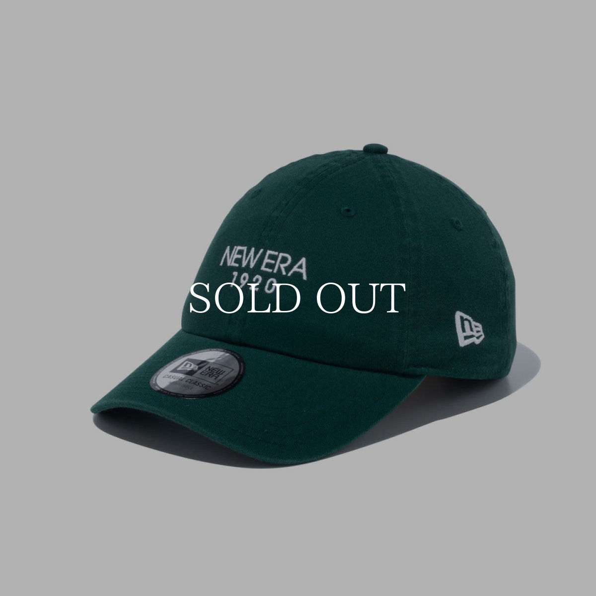 画像1: NEW ERA  カジュアルクラシック NEW ERA 1920 ダークグリーン (1)