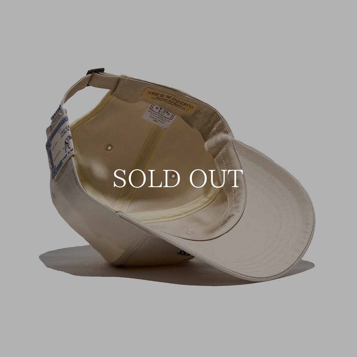 画像10: THE H.W.DOG&CO.  DISTORTION WASH UNION CAP (10)