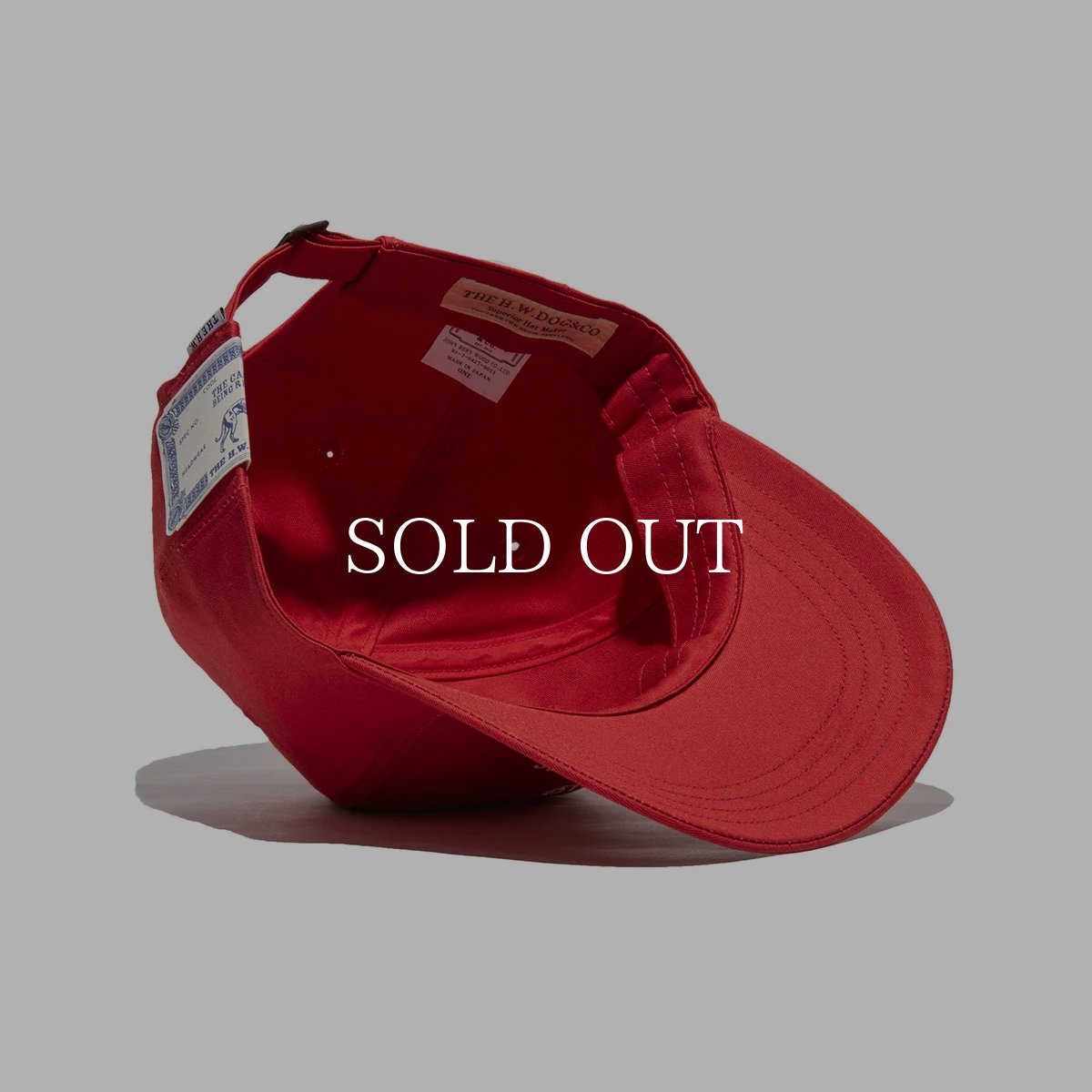 画像15: THE H.W.DOG&CO.  DISTORTION WASH UNION CAP (15)