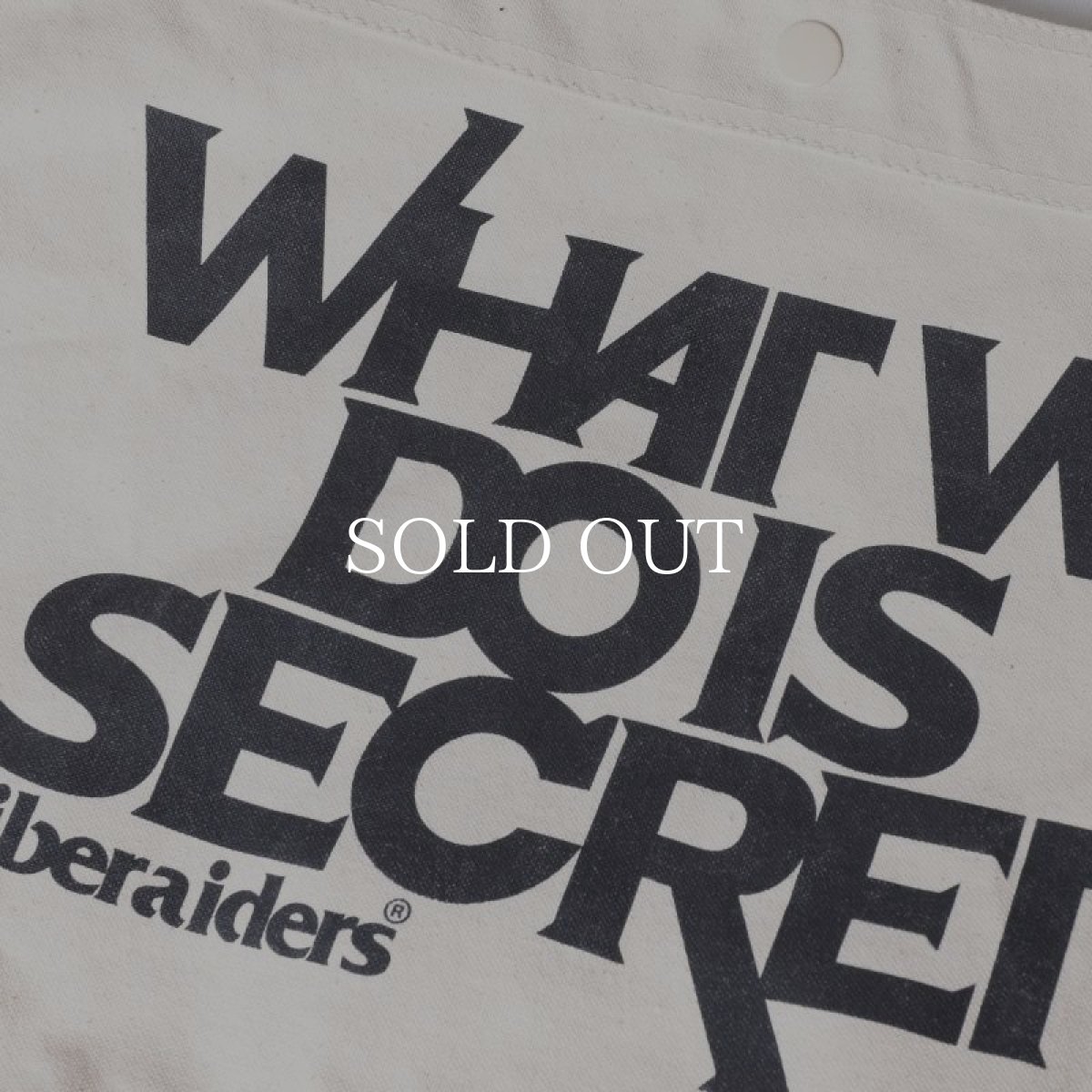 画像3: Liberaiders  PX CANVAS NEWS PAPER BAG (3)