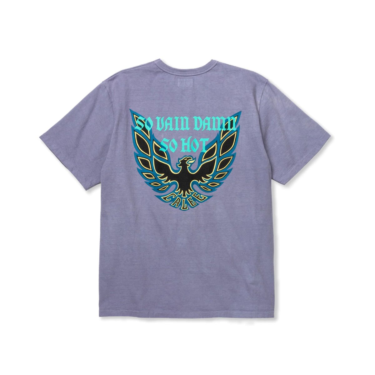 画像9: CALEE  BINDER NECK WING LOGO VINTAGE TEE <NATURALLY PAINT DESIGN> (9)