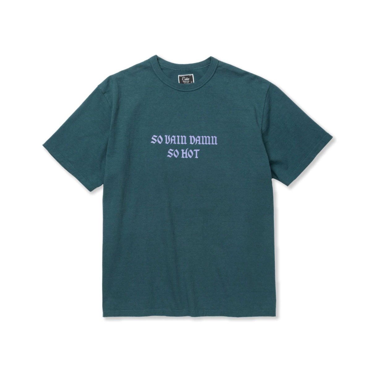 画像10: CALEE  BINDER NECK WING LOGO VINTAGE TEE <NATURALLY PAINT DESIGN> (10)