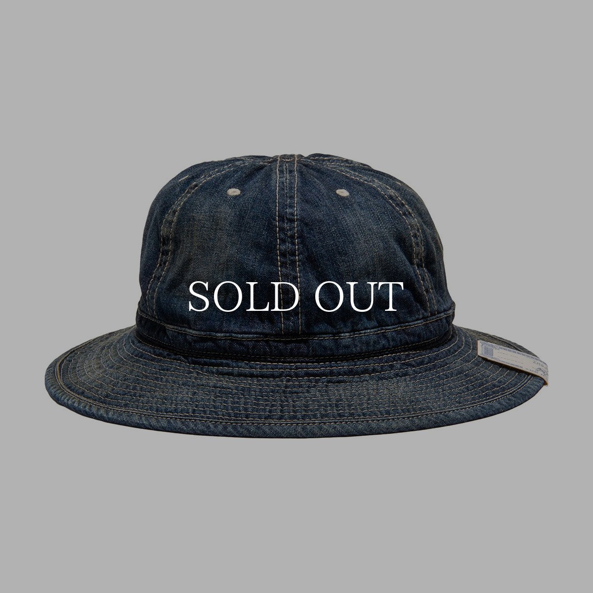 画像7: THE H.W.DOG&CO.  VINTAGE DENIM FATIGUE HAT (7)