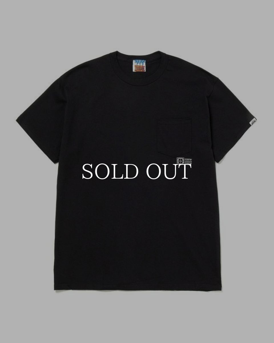 画像1: hobo  EMBROIDED LOGO POCKET TEE by CITY COUNTRY CITY (1)