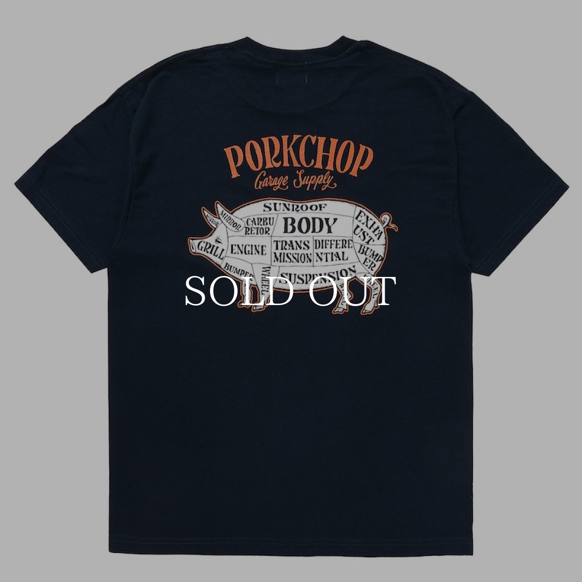 画像17: PORKCHOP GARAGE SUPPLY  PORK BACK TEE (17)