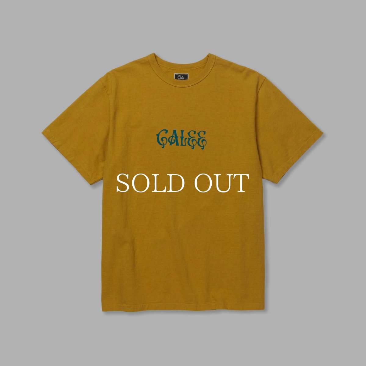 画像5: CALEE  BINDER NECK R&F VINTAGE T-SHIRT ＜NATURALLY PAINT DESIGN＞ (5)