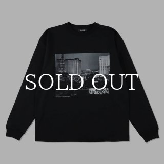 【MINEDENIM】Eye Print Crewnec T-SH MINEDENIM×YELLOW CAKE|Eye-catch Print Tee - イエローケーキ