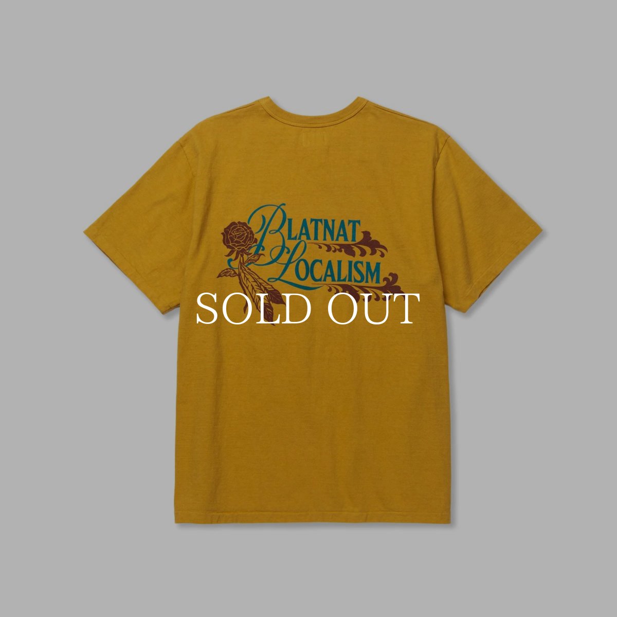 画像6: CALEE  BINDER NECK R&F VINTAGE T-SHIRT ＜NATURALLY PAINT DESIGN＞ (6)