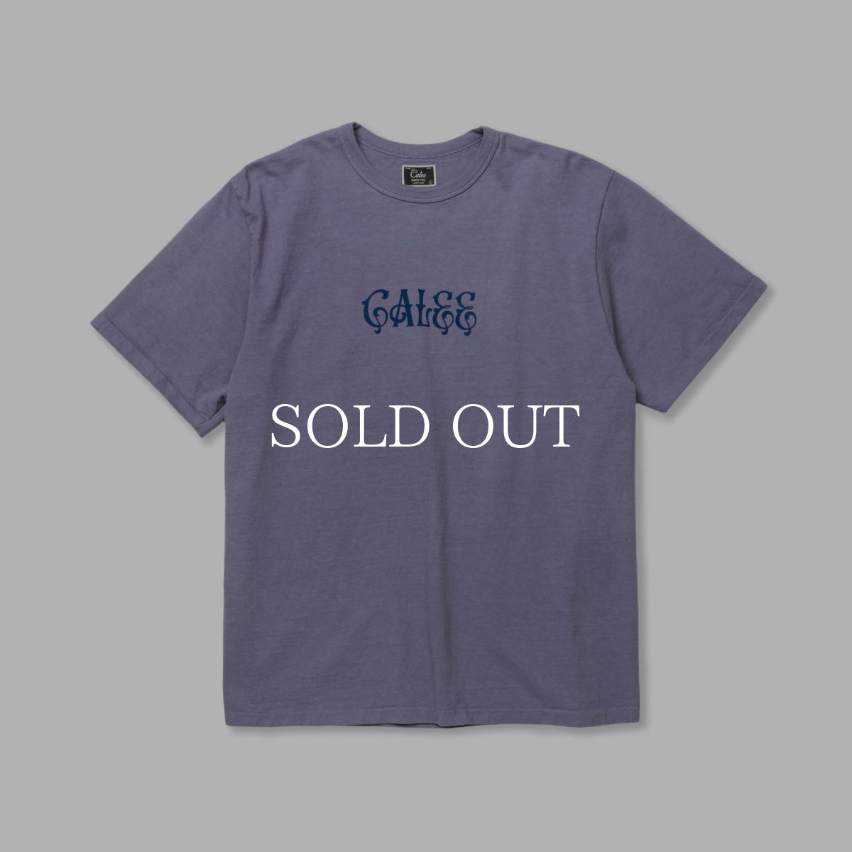 画像7: CALEE  BINDER NECK R&F VINTAGE T-SHIRT ＜NATURALLY PAINT DESIGN＞ (7)