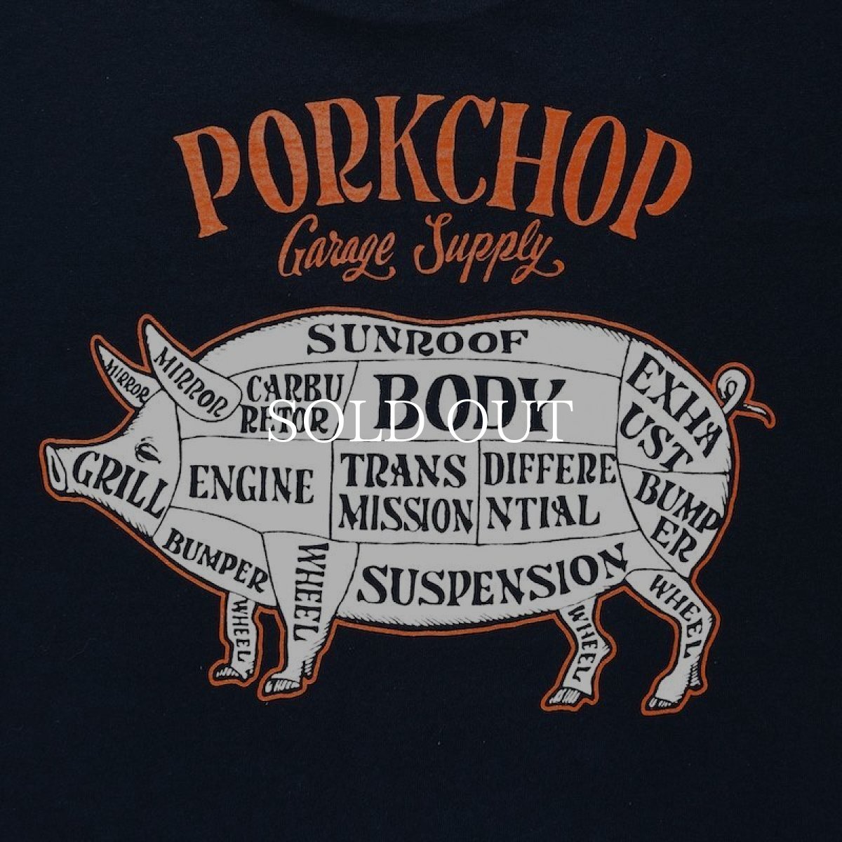 画像20: PORKCHOP GARAGE SUPPLY  PORK BACK TEE (20)
