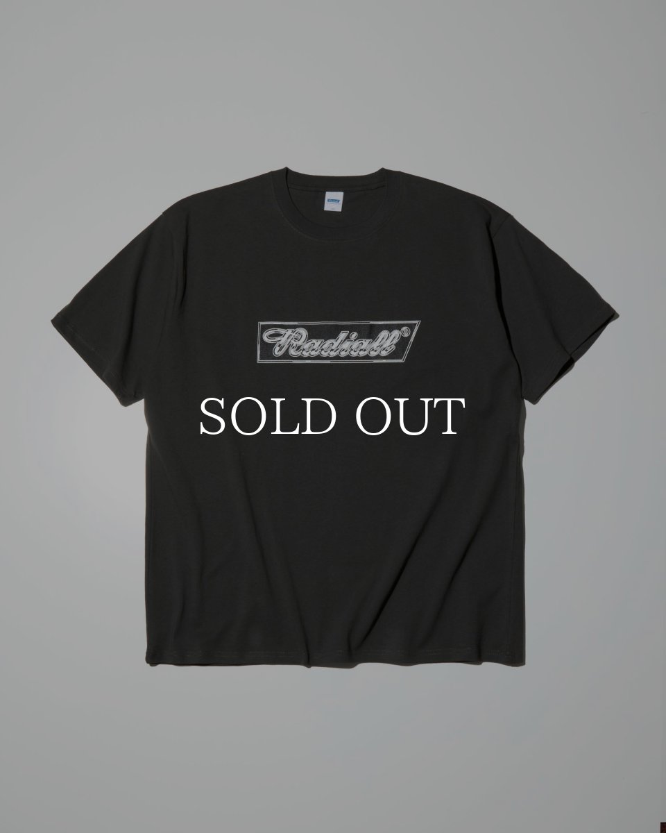 画像1: RADIALL  CHROME FLAGS - CREW NECK T-SHIRT S/S (1)