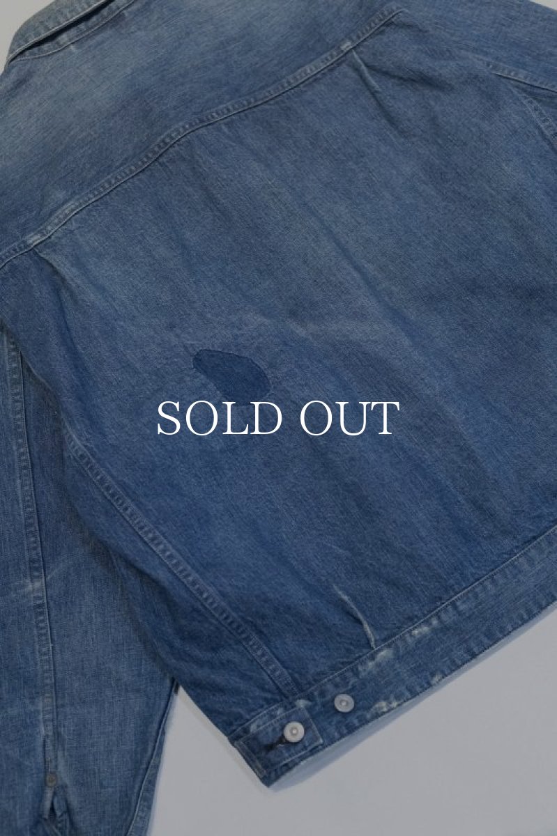 画像5: OLD JOE   LOWER FLAP POCKET JEAN JACKET (SCAR FACE) (5)