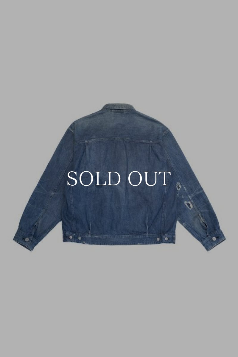 画像2: OLD JOE   LOWER FLAP POCKET JEAN JACKET (SCAR FACE) (2)