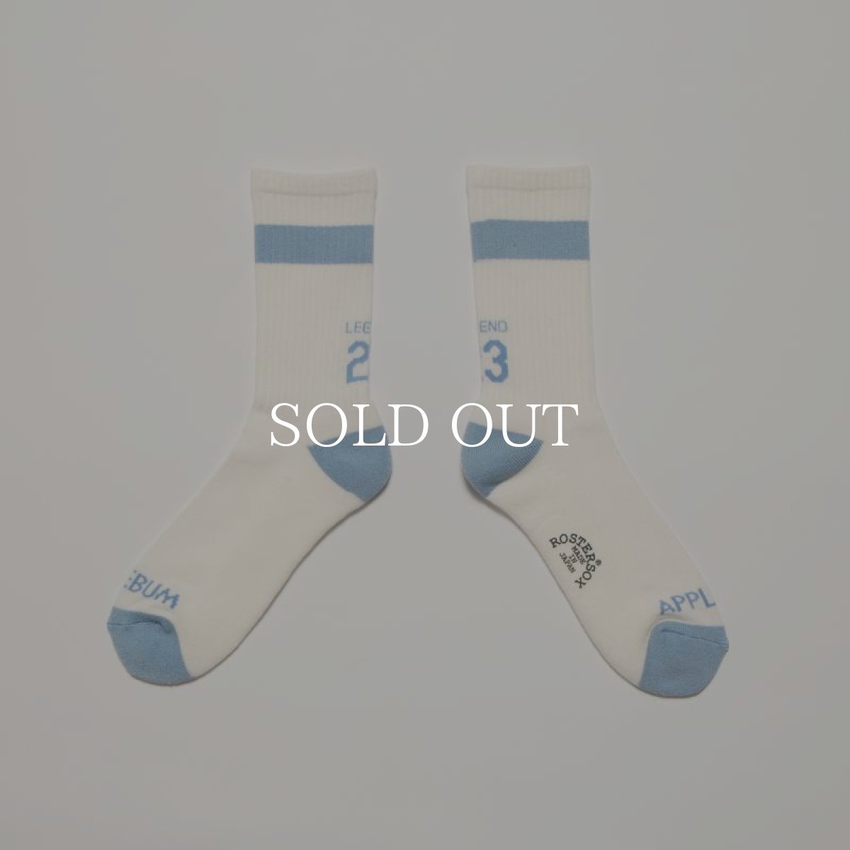 画像2: APPLEBUM  "LEGEND 23"Sox (L.Blue) (2)