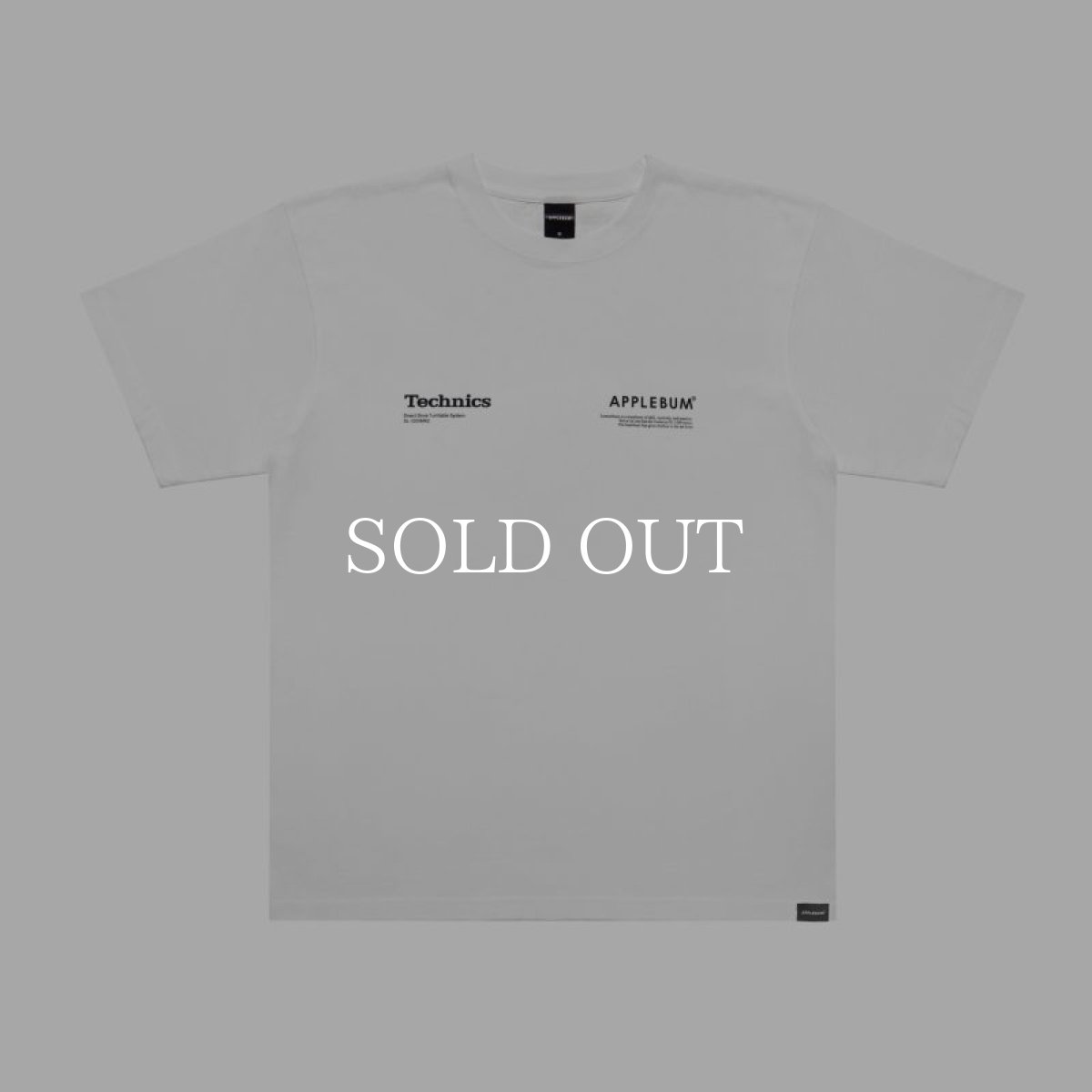 画像1: APPLEBUM  "SL-1200MK2" T-shirt (1)