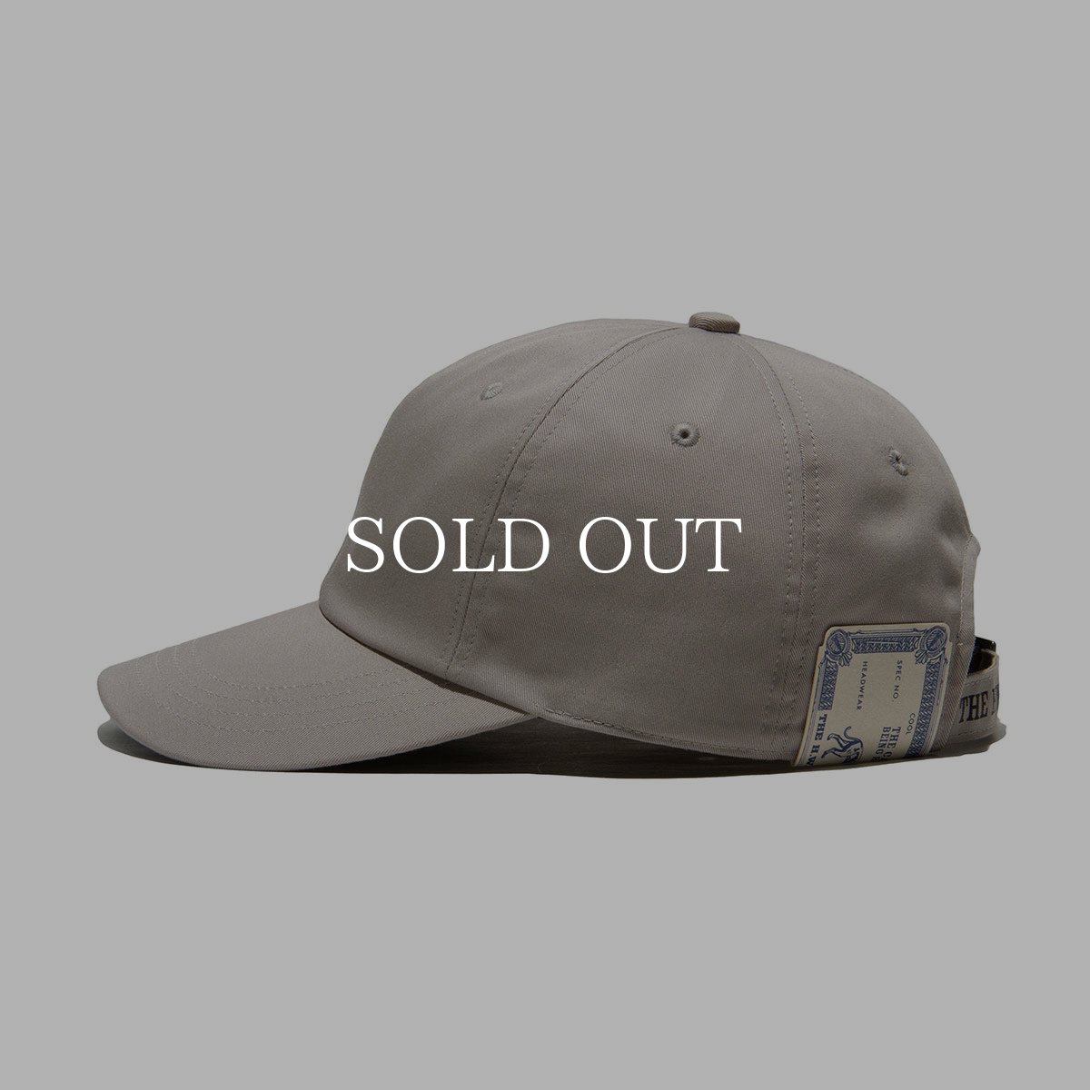 画像9: THE H.W.DOG&CO.  LONG BELTED CAP (9)