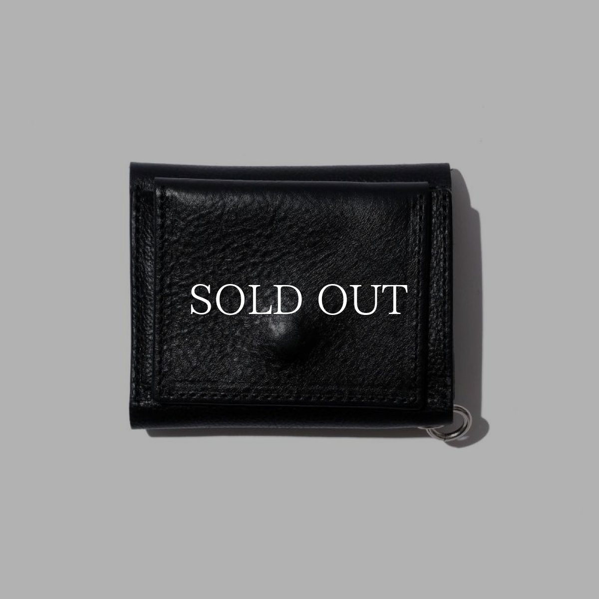 画像2: CALEE  CALEE × KEBOZ STUDS LEATHER MULTI WALLET (2)