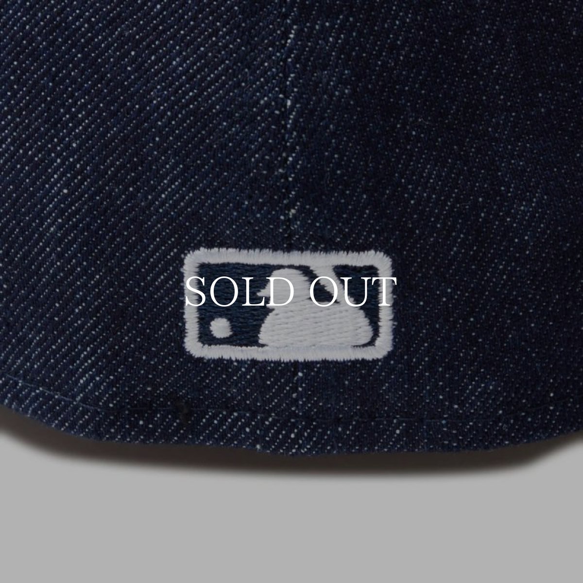 画像8: NEW ERA  LP 59FIFTY MLB Denim 2-Tone ニューヨーク・ヤンキース インディゴデニム ネイビースウェードバイザー (8)
