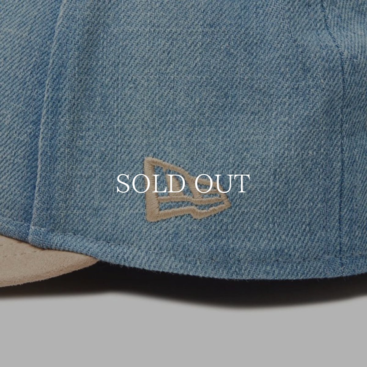 画像8: NEW ERA  LP 59FIFTY MLB Denim 2-Tone ロサンゼルス・ドジャース ウォッシュドデニム カーキスウェードバイザー (8)