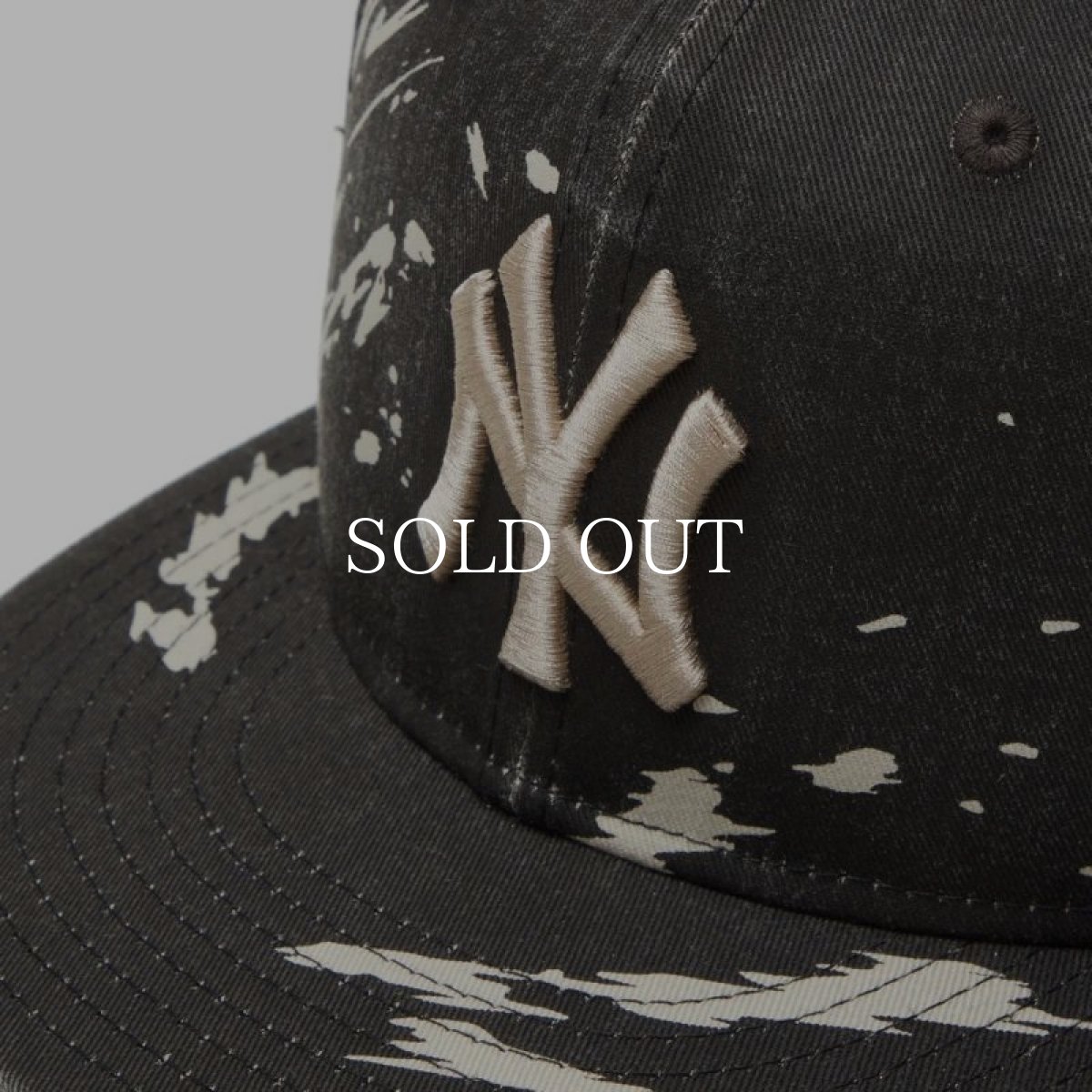 画像6: NEW ERA  9FIFTY Dripping ニューヨーク・ヤンキース ブラック (6)