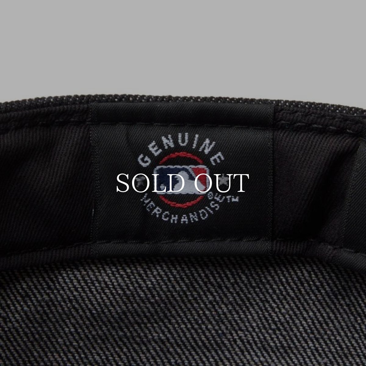 画像4: NEW ERA  LP 59FIFTY MLB Denim 2-Tone フィラデルフィア・フィリーズ ブラックデニム ブラックスウェードバイザー (4)