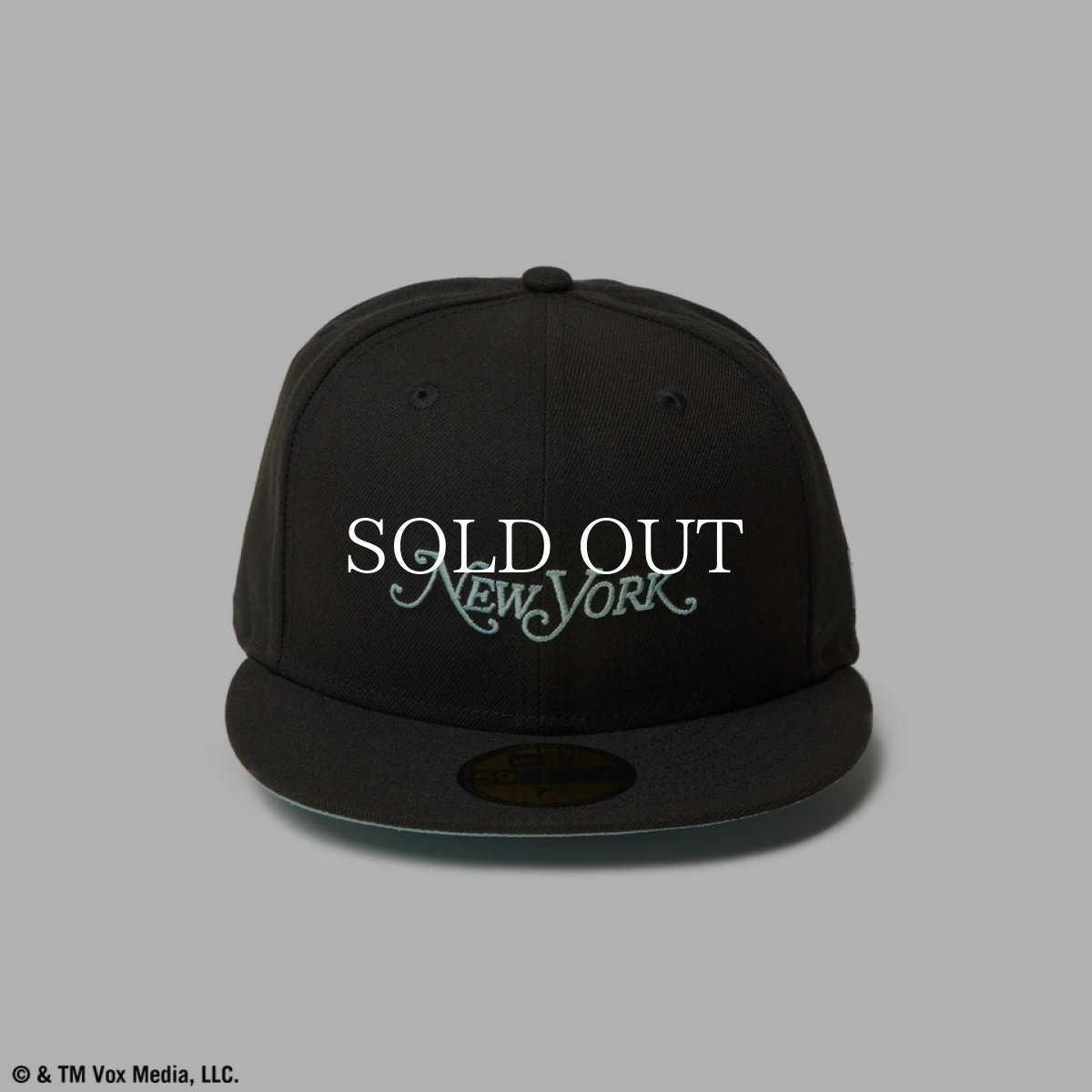 画像2: NEW ERA  59FIFTY New York Magazine ブラック × シーグラス (2)