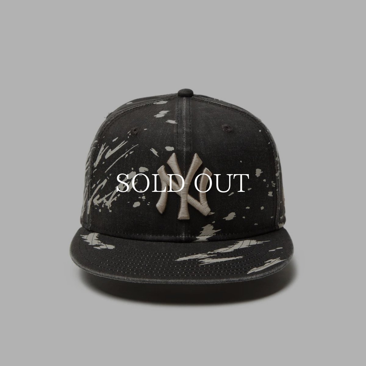 画像2: NEW ERA  9FIFTY Dripping ニューヨーク・ヤンキース ブラック (2)