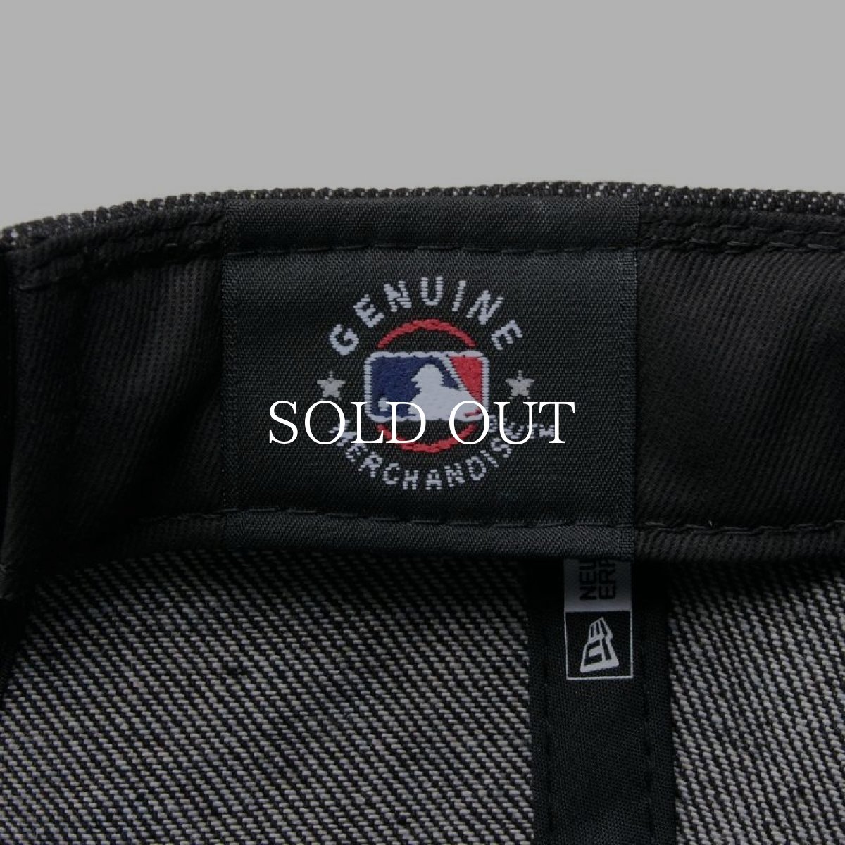 画像7: NEW ERA  9FORTY A-Frame MLB Denim 2-Tone ロサンゼルス・ドジャース ブラックデニム ブラックスウェードバイザー (7)