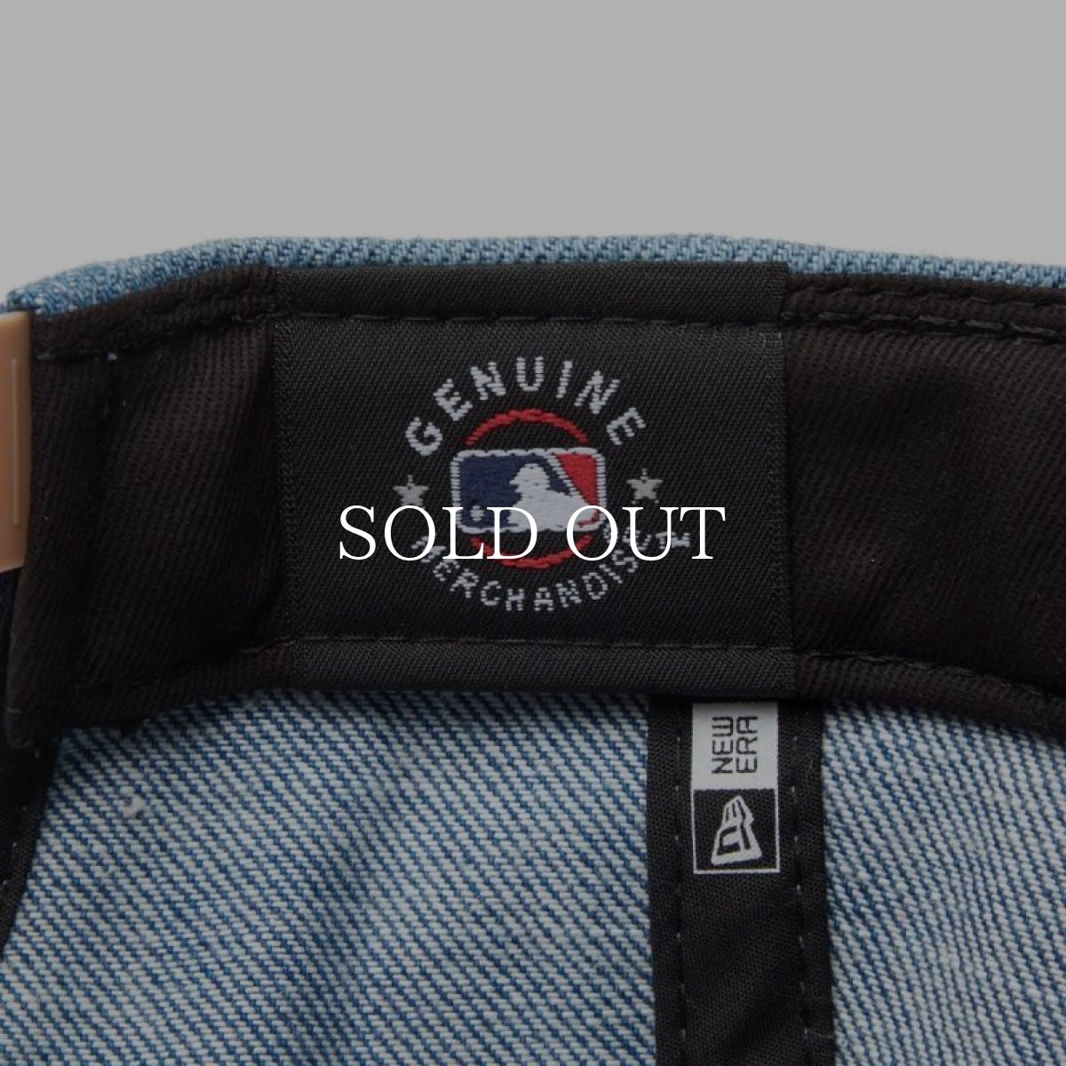 画像7: NEW ERA  9FORTY A-Frame MLB Denim 2-Tone ニューヨーク・ヤンキース ウォッシュドデニム カーキスウェードバイザー (7)