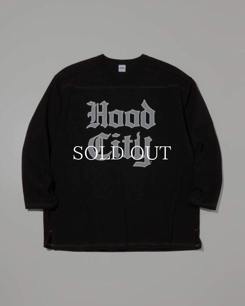 画像1: RADIALL  HOOD CITY - FOOTBALL T-SHIRT CROPPED SLEEVE (1)