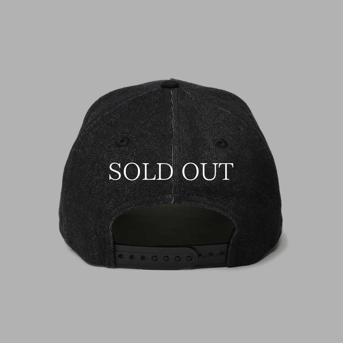 画像3: NEW ERA  9FORTY A-Frame MLB Denim 2-Tone ロサンゼルス・ドジャース ブラックデニム ブラックスウェードバイザー (3)