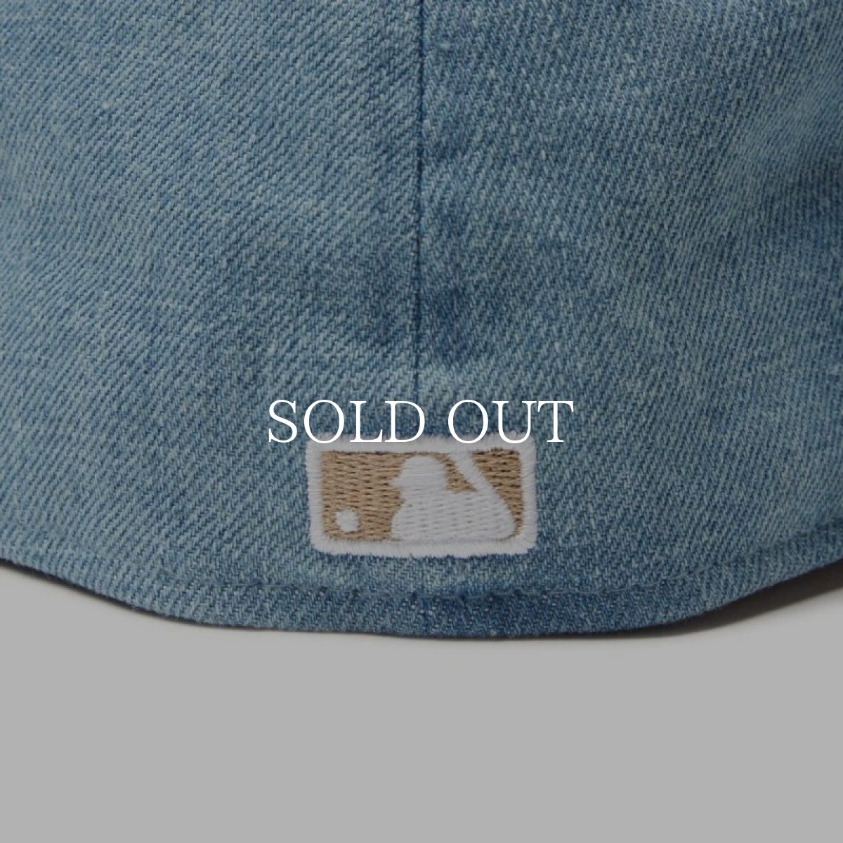 画像6: NEW ERA  LP 59FIFTY MLB Denim 2-Tone ロサンゼルス・ドジャース ウォッシュドデニム カーキスウェードバイザー (6)