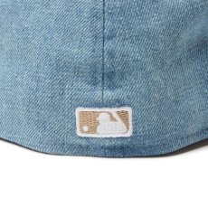 画像6: NEW ERA  LP 59FIFTY MLB Denim 2-Tone ロサンゼルス・ドジャース ウォッシュドデニム カーキスウェードバイザー (6)