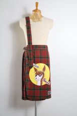 画像1: KIDILL  "KILT SKIRT WHO KILLED BAMBI  COLLABORATION WITH  JAMIE REID.  (1)