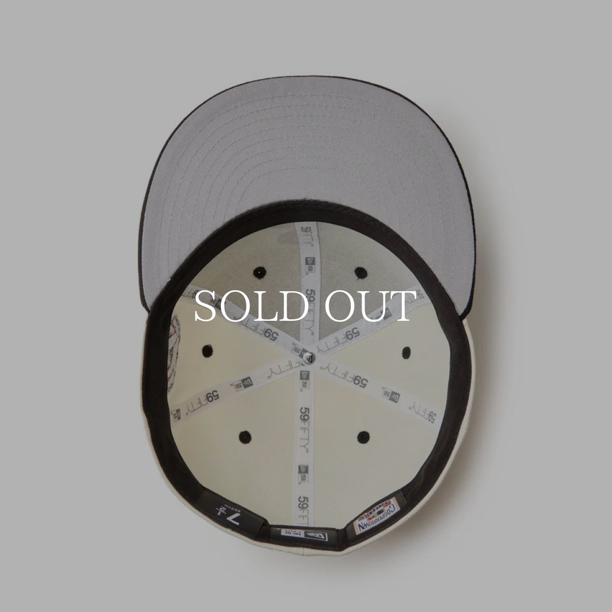 画像8: NEW ERA  59FIFTY MLB Wool Visor シカゴ・ホワイトソックス クローム ブラックバイザー (8)