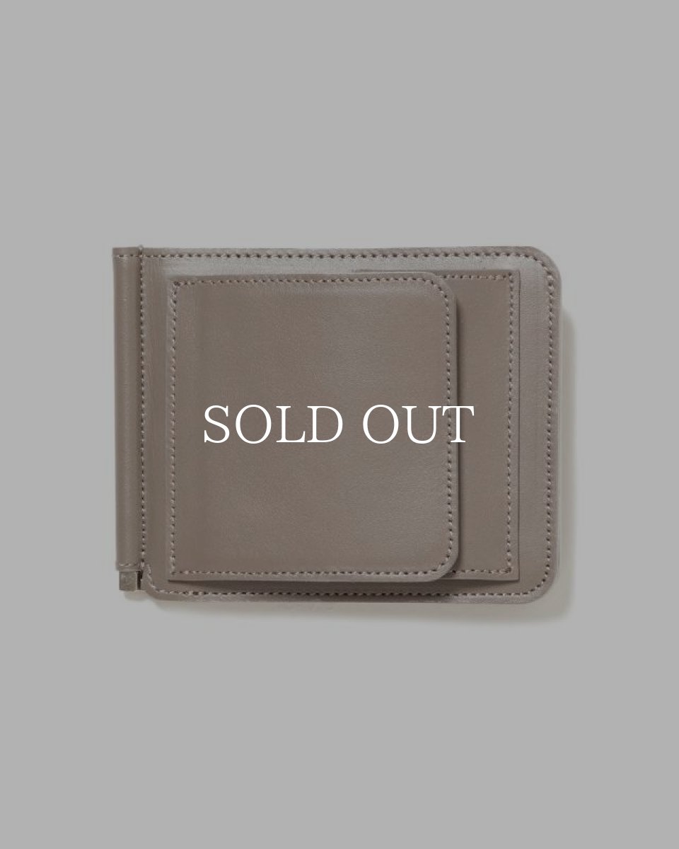 画像2: nonnative  DWELLER WALLET WITH MONEY CLIP COW LEATHER (2)