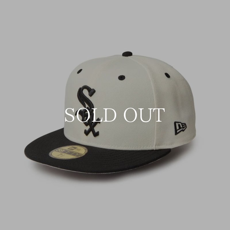 NEW ERA 59FIFTY MLB Wool Visor シカゴ・ホワイトソックス クローム