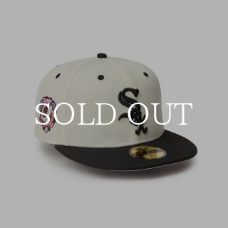 59FIFTYシカゴホワイトソックス グレイシャルブルーアーシーブラウンバイザー NEW ERA 59FIFTY MLB Wool Visor シカゴ・ホワイトソックス
