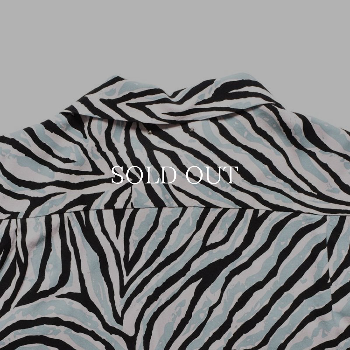 画像5: MINEDENIM  R.Zebracamo Open Collar L/S SH (5)