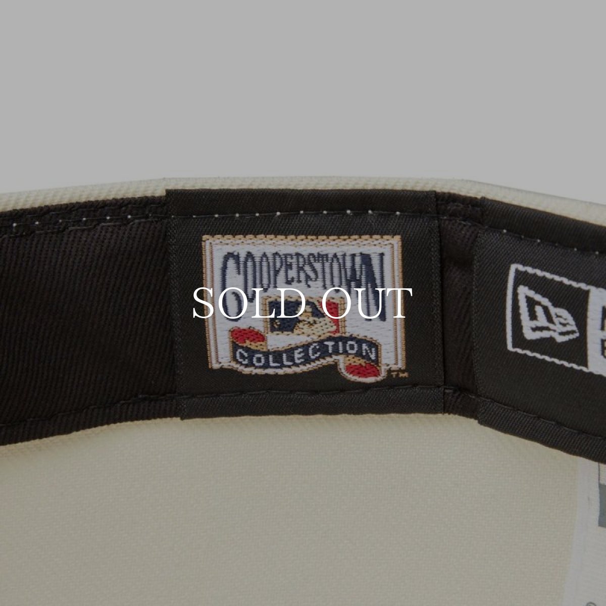 画像8: NEW ERA  59FIFTY MLB Wool Visor ニューヨーク・ヤンキース クローム ネイビーバイザー (8)