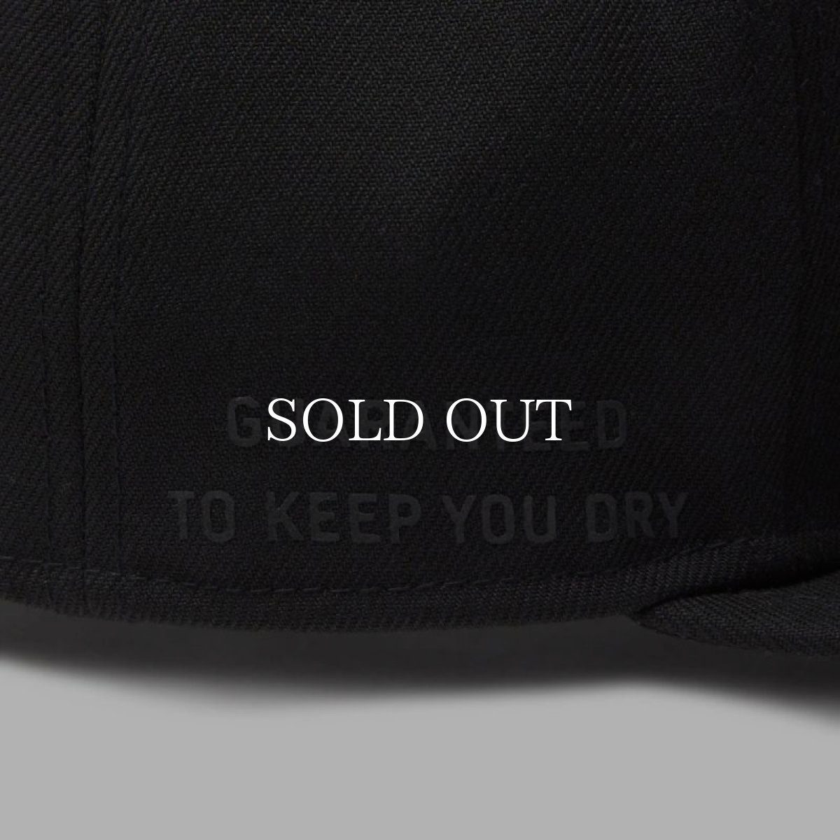 画像7: NEW ERA  59FIFTY GORE-TEX リフレクターパッチ ブラック (7)