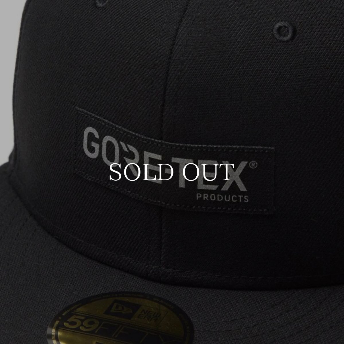 画像10: NEW ERA  59FIFTY GORE-TEX リフレクターパッチ ブラック (10)