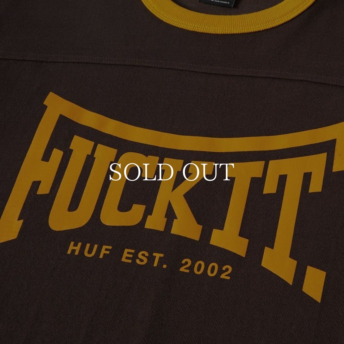 画像3: HUF EXETER LS FOOTBALL SHIRT (3)