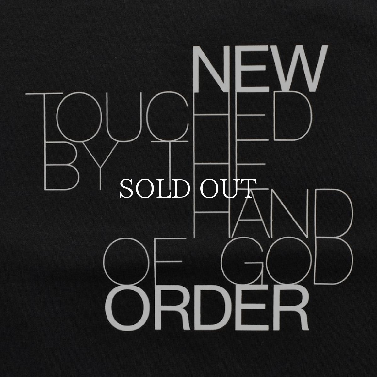 画像12: MINEDENIM  New Order "TOUCHED BY THE HAND OF GOD" Crewneck T-SH (12)